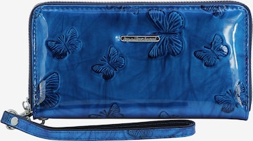 Jennifer Jones Wallet in Blue: front