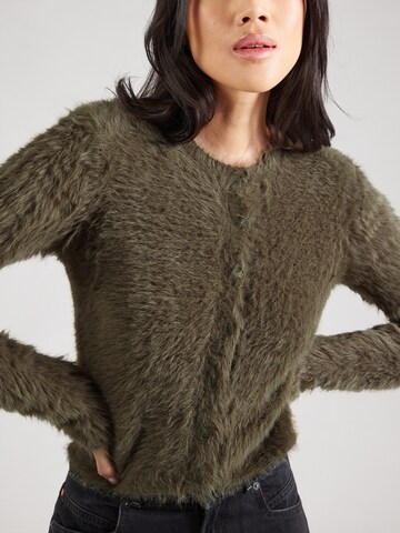 Monki Strickjacke in Grün