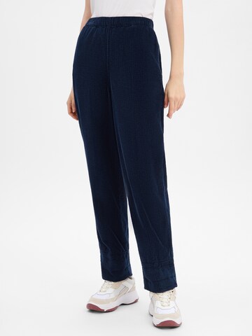 AMERICAN VINTAGE Regular Pleat-Front Pants ' Pado ' in Blue