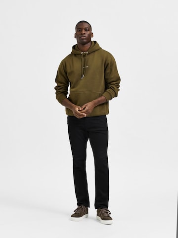 regular Jeans 'Scott' di SELECTED HOMME in nero