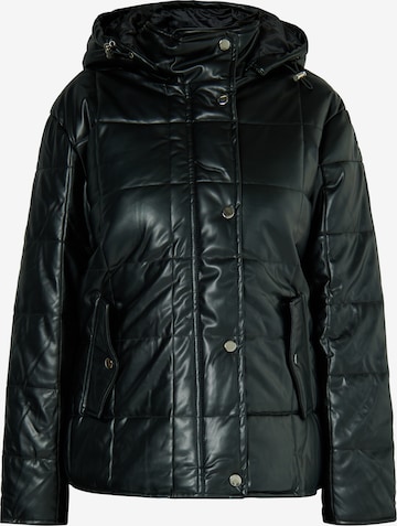 Usha Between-season jacket 'Lurea' in Black: front