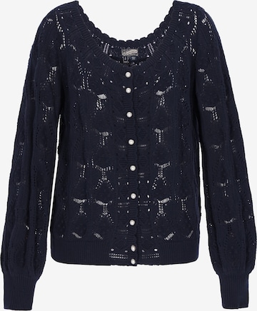 DreiMaster Vintage - Cárdigan en azul: frente