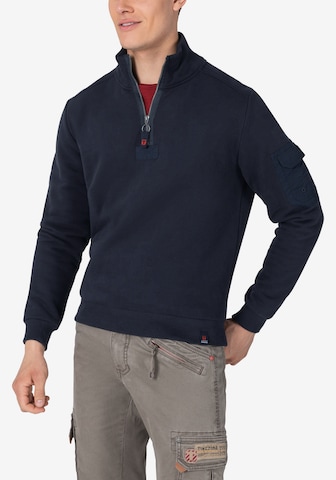 TIMEZONE - Sweatshirt em azul
