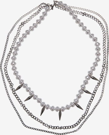 Urban Classics Necklace 'Meridian' in Silver: front