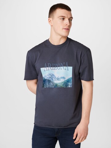 River Island T-Shirt 'ARIZONA' in Grau: predná strana