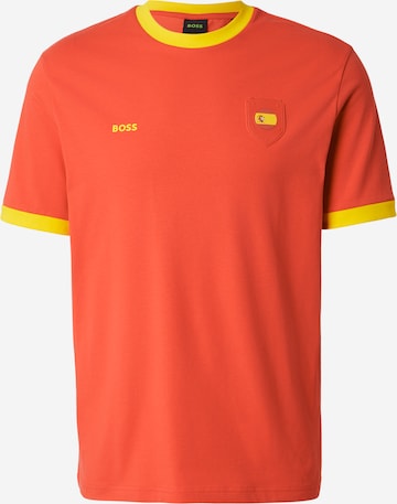 BOSS Tričko 'Lux' – červená: přední strana