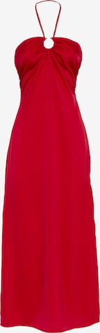 Influencer Dress in Red: front