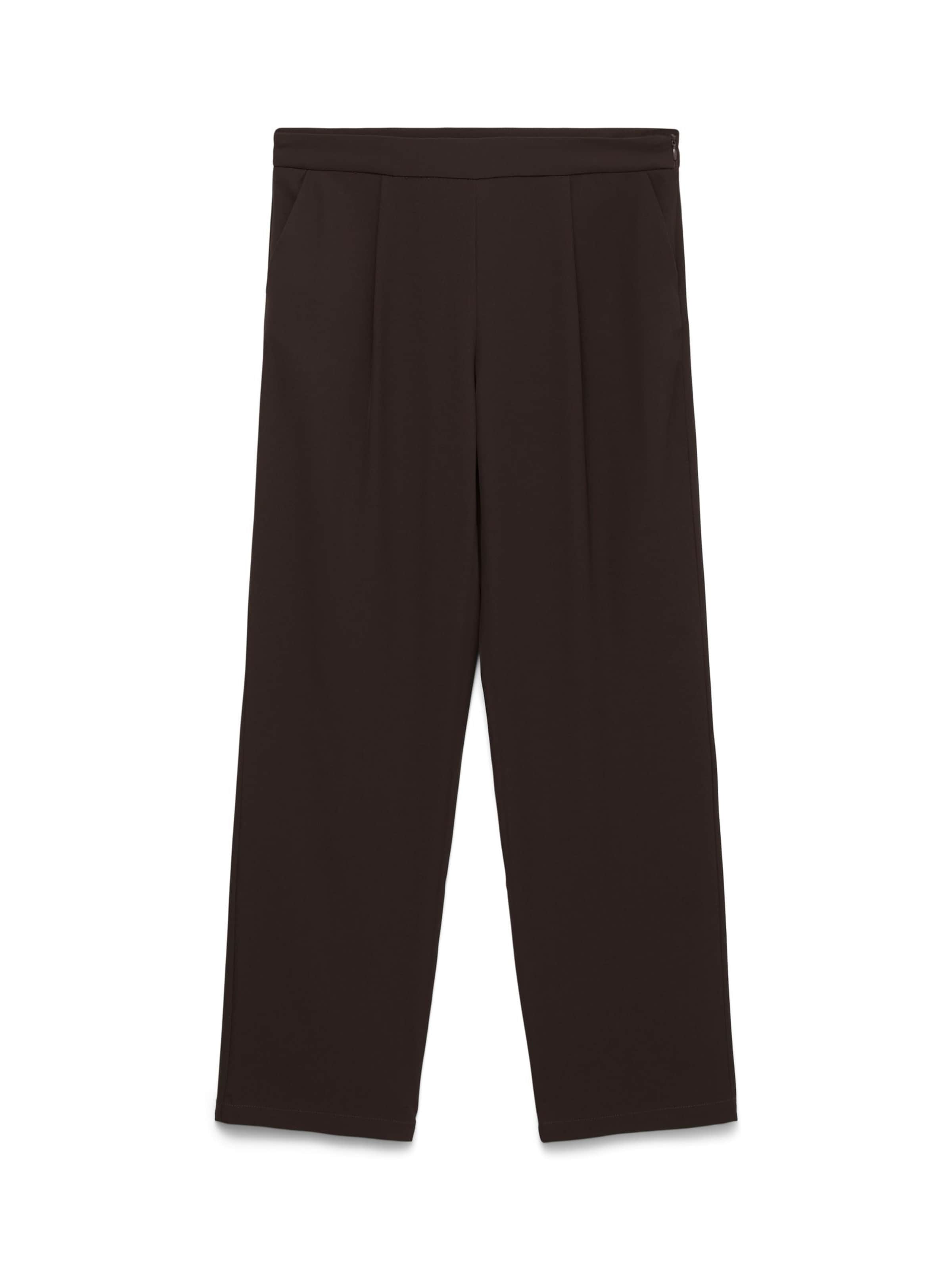 Regular Pantalon à pince 'AWDIAN' VERO MODA en marron : devant