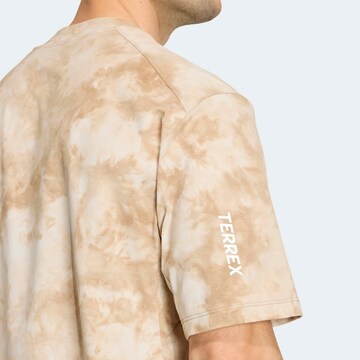 ADIDAS TERREX Functioneel shirt in Beige