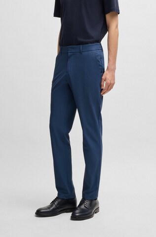 BOSS Slimfit Hose 'Genius' in Blau: Vorderseite