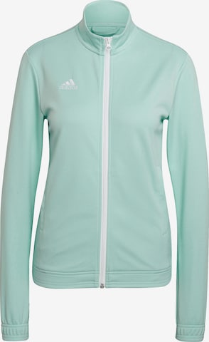 Giacca di felpa sportiva 'Entrada 22' di ADIDAS PERFORMANCE in blu: frontale