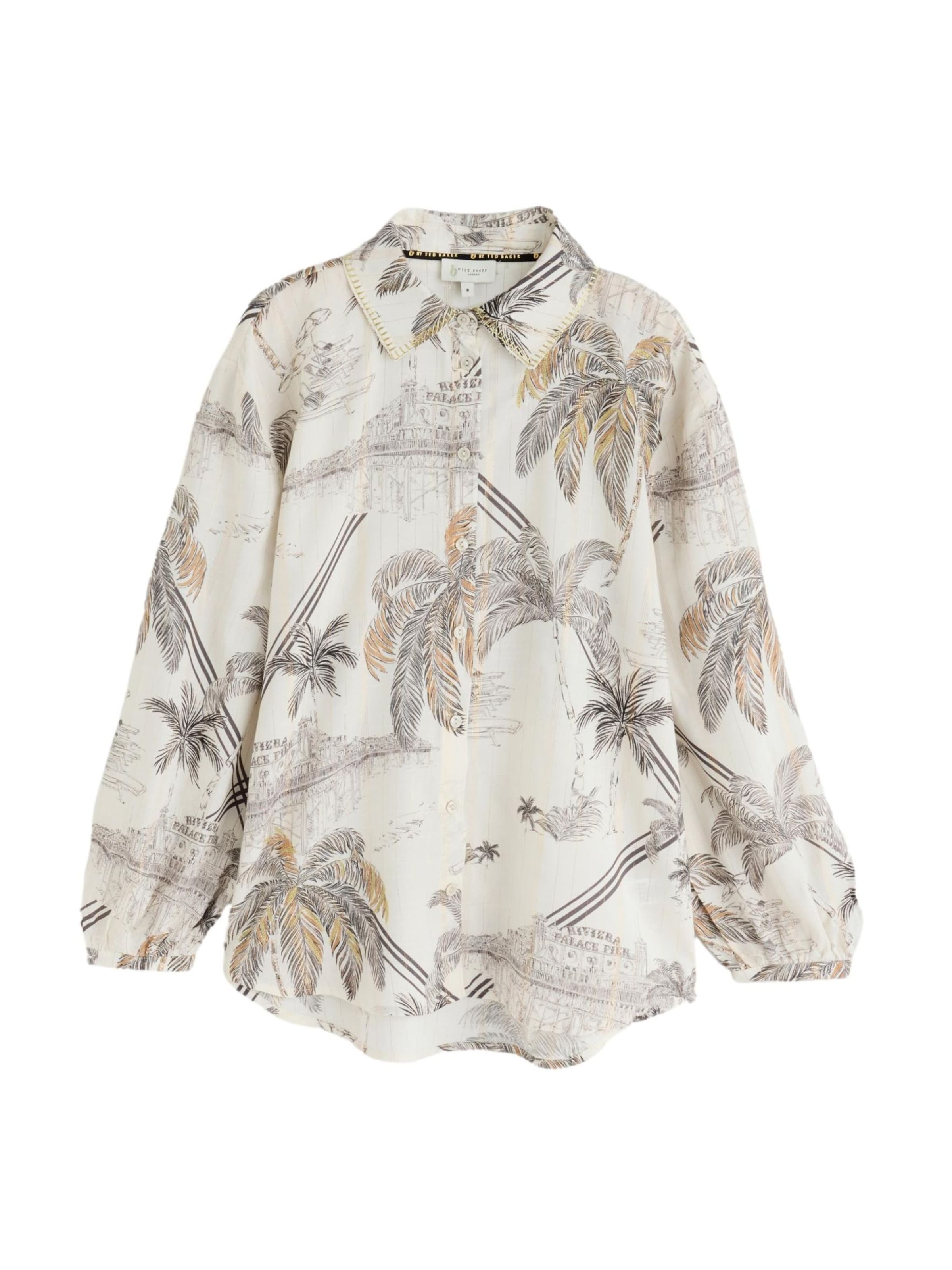 B by Ted Baker Blouse in Beige: front