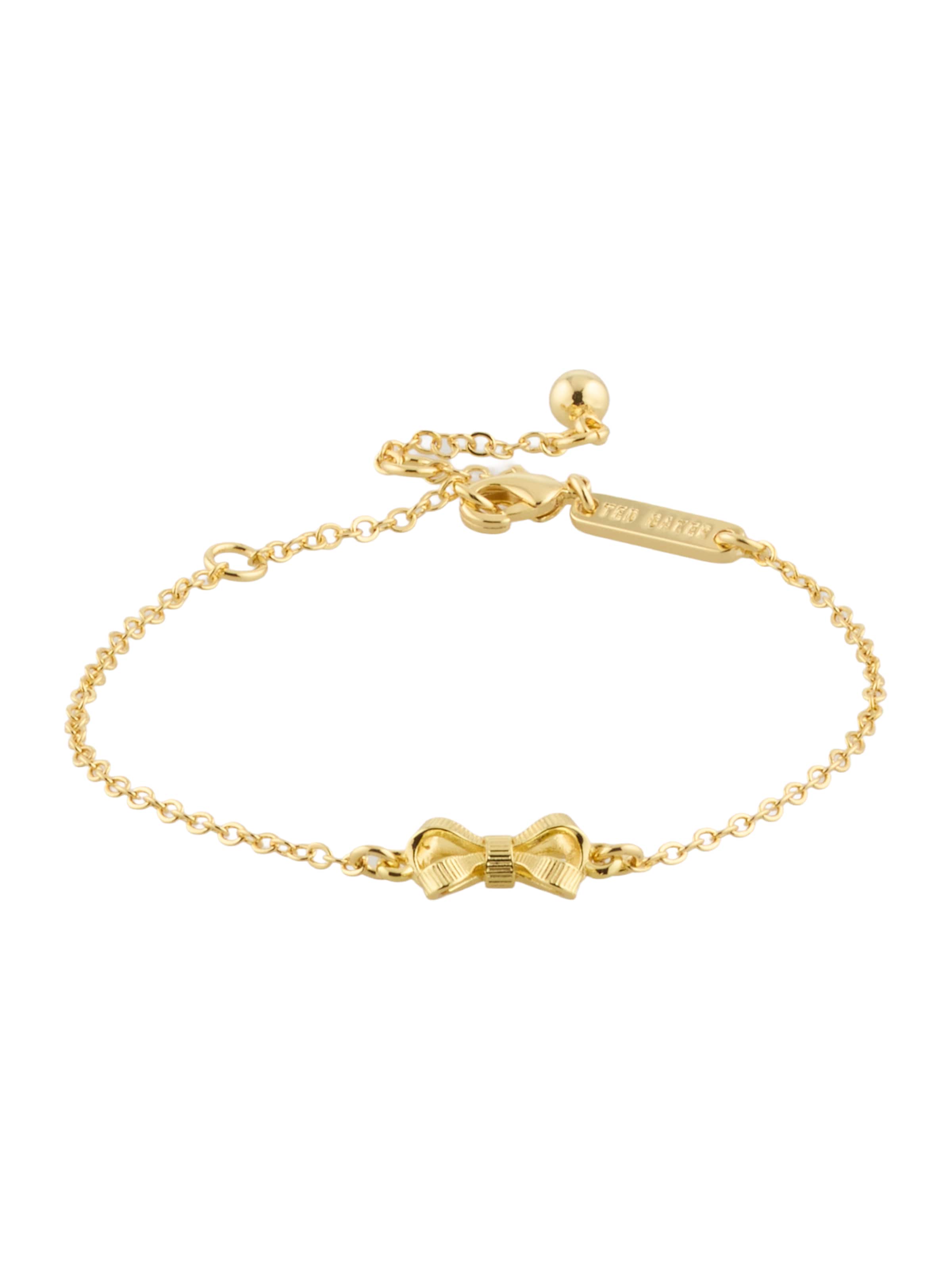 Bracelet 'Parsa' Ted Baker en or : devant