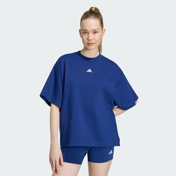 ADIDAS SPORTSWEARTehnička sportska majica 'Studio' - plava boja: prednji dio
