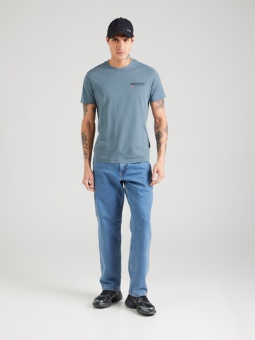 NAPAPIJRI Bluser & t-shirts 'S-KASBA' i blå