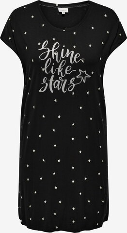 ONLY Carmakoma Nightgown 'Vivid' in Black: front