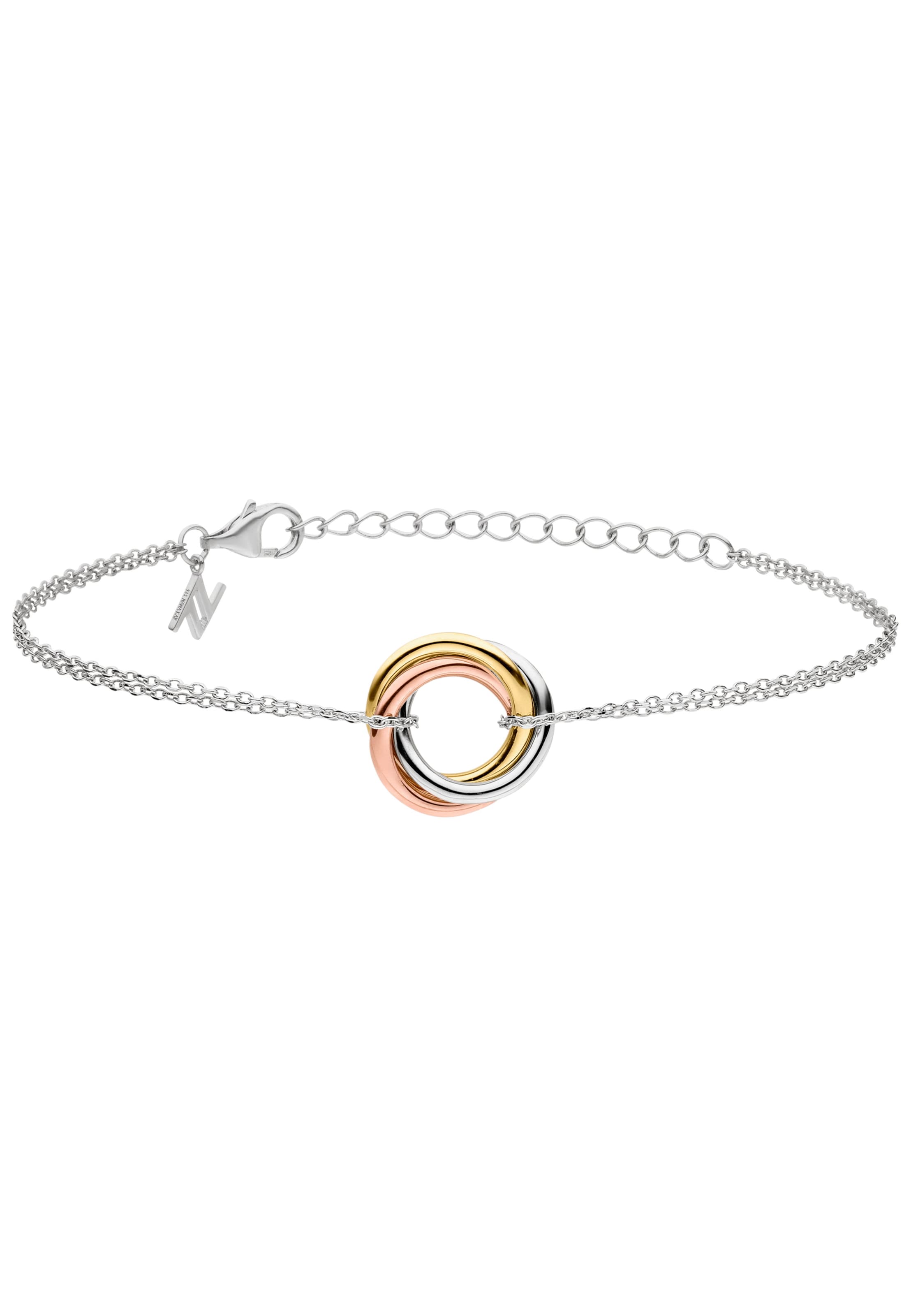 Nana Kay Bracelet 'Modern Trio' in Silver: front