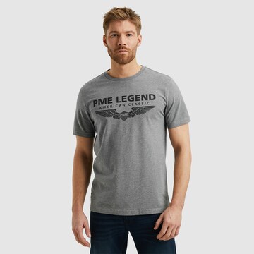 PME Legend T-Shirt in Grau: Vorderseite