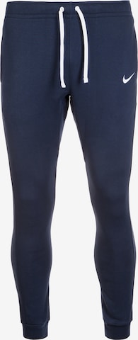 NIKE Tapered Trainingshose 'Club19 CFD' in Blau: Vorderseite