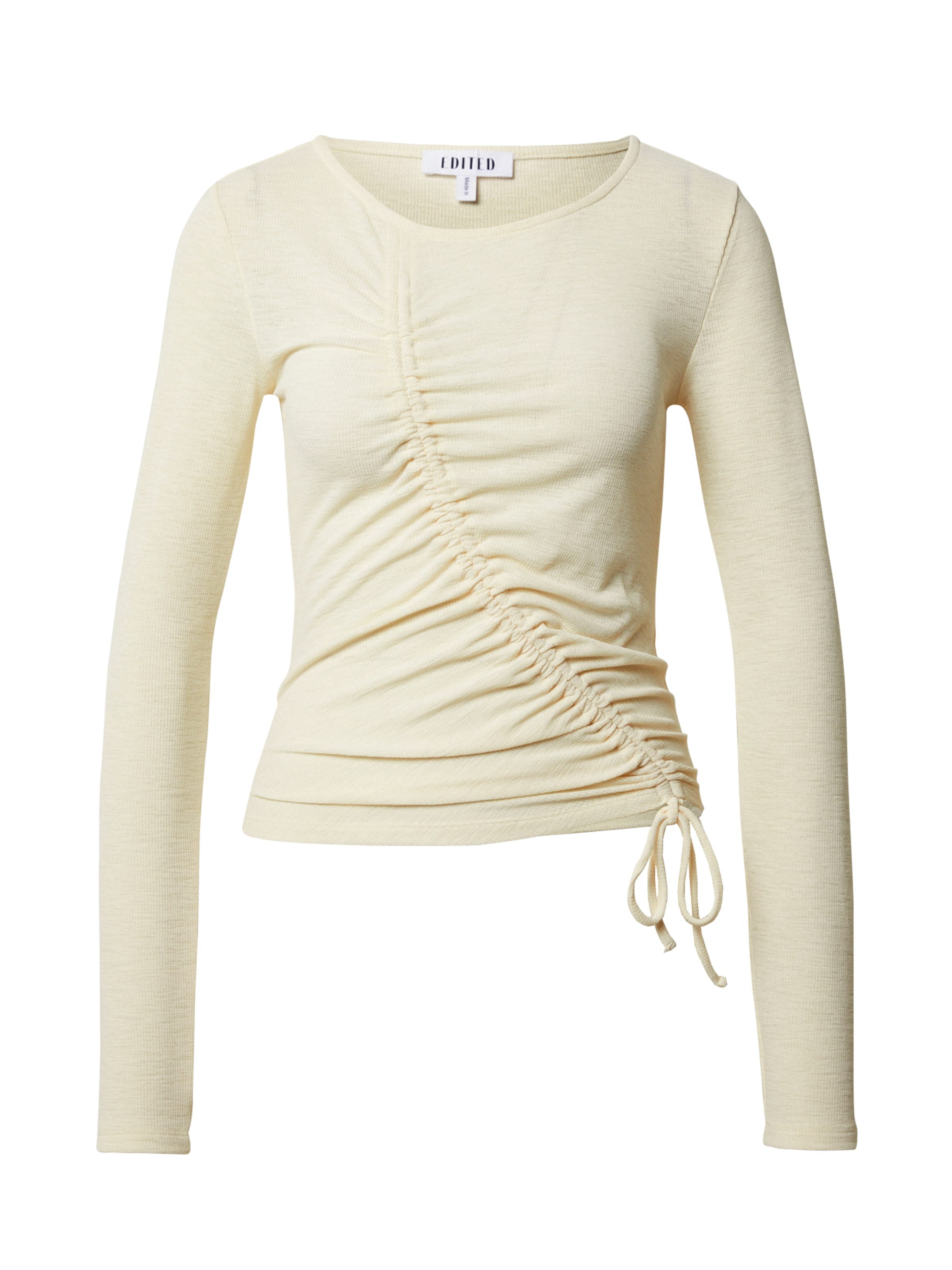 EDITED Shirt 'Delia' in Beige: Vorderseite