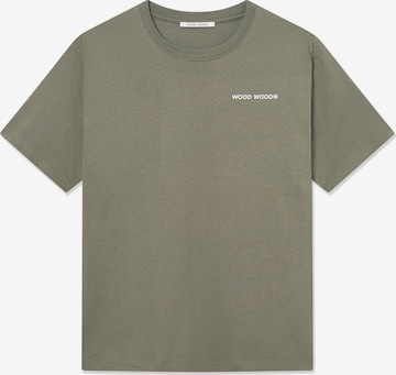 T-Shirt 'Bobby' WOOD WOOD en vert : devant