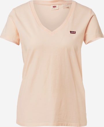 LEVI'S ® T-shirt 'Perfect Vneck' i rosa: framsida