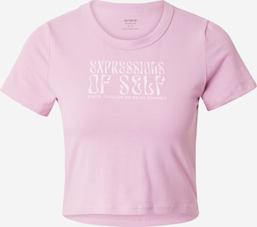 Cotton On - Camiseta en lila: frente