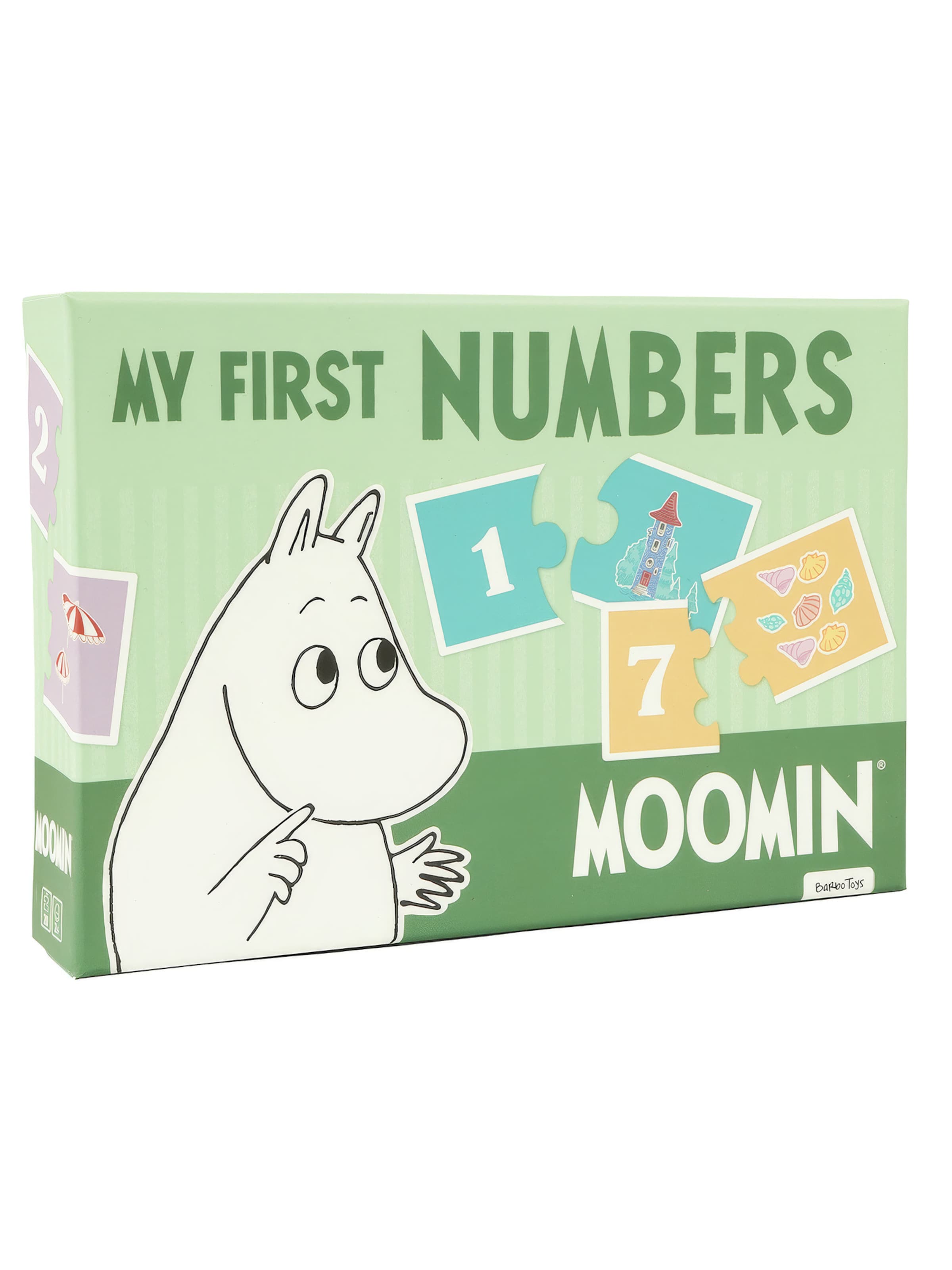 Moomin Spiel ' My First Numbers ' in Mischfarben: Vorderseite