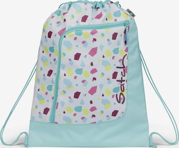Satch Gym Bag 'Sportbeutel Sportbeutel' in Blue: front