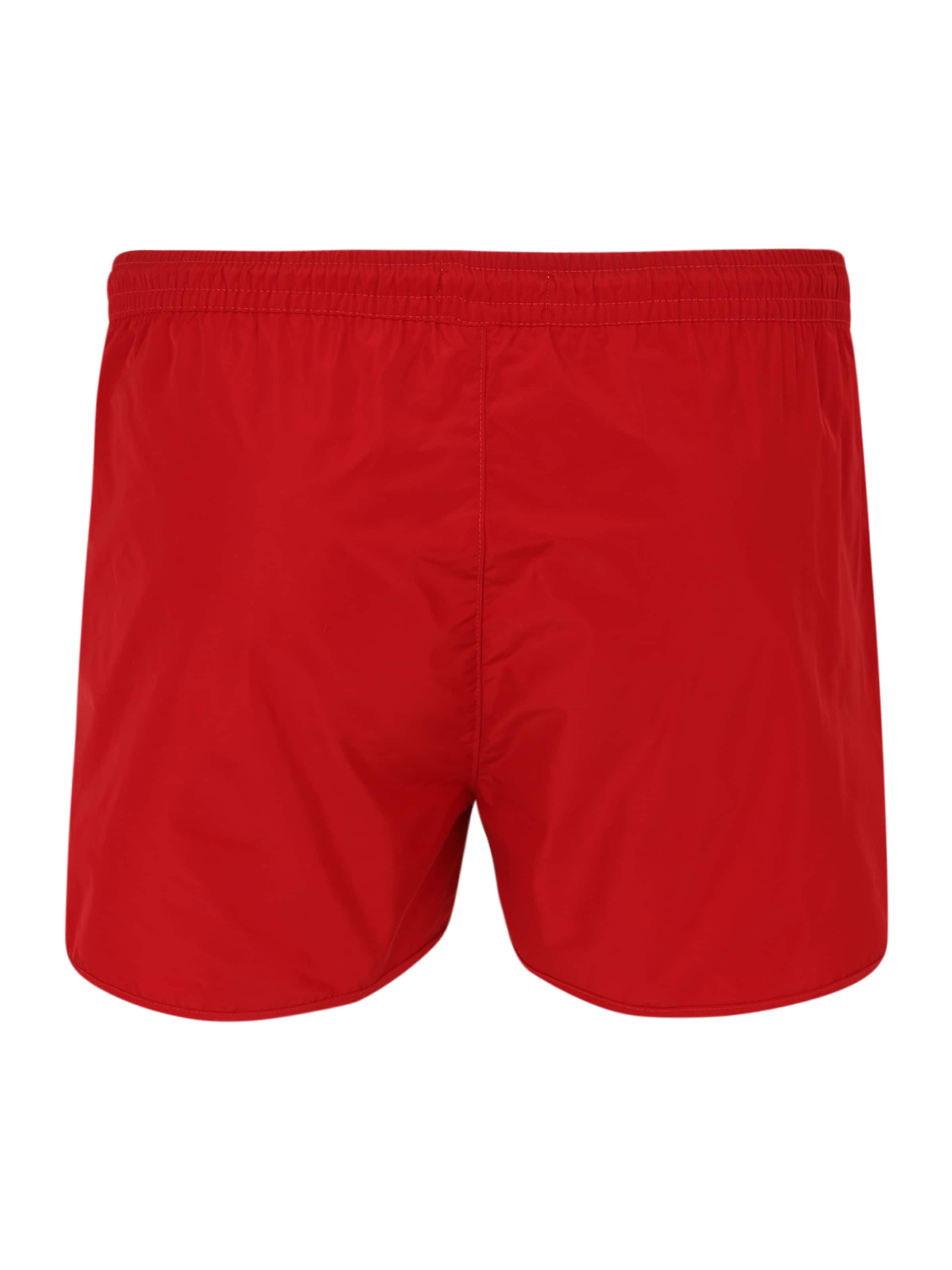 Calvin Klein Swimwear Szorty kąpielowe 'RUNNER' w kolorze czerwony