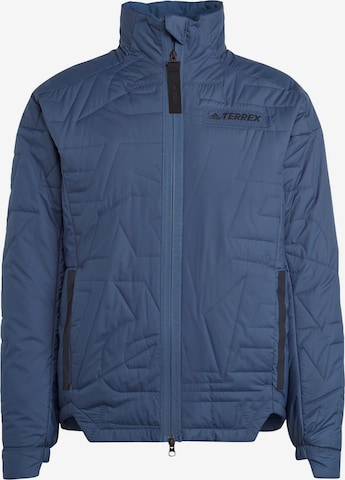 ADIDAS TERREX Outdoorjacke 'MYSHELTER' in Blau: predná strana