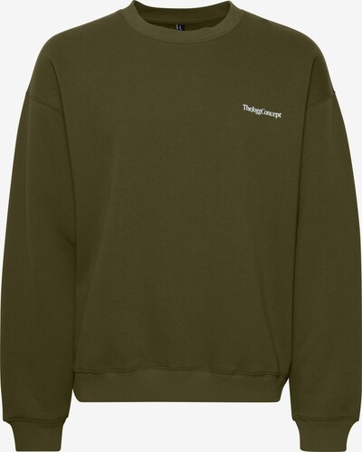 The Jogg Concept Sweatshirt in grün / oliv / dunkelgrün / weiß, Produktansicht
