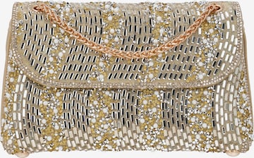 faina - Mala de ombro em ouro: frente