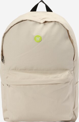 WOOD WOOD Backpack 'Ryan' in White: front