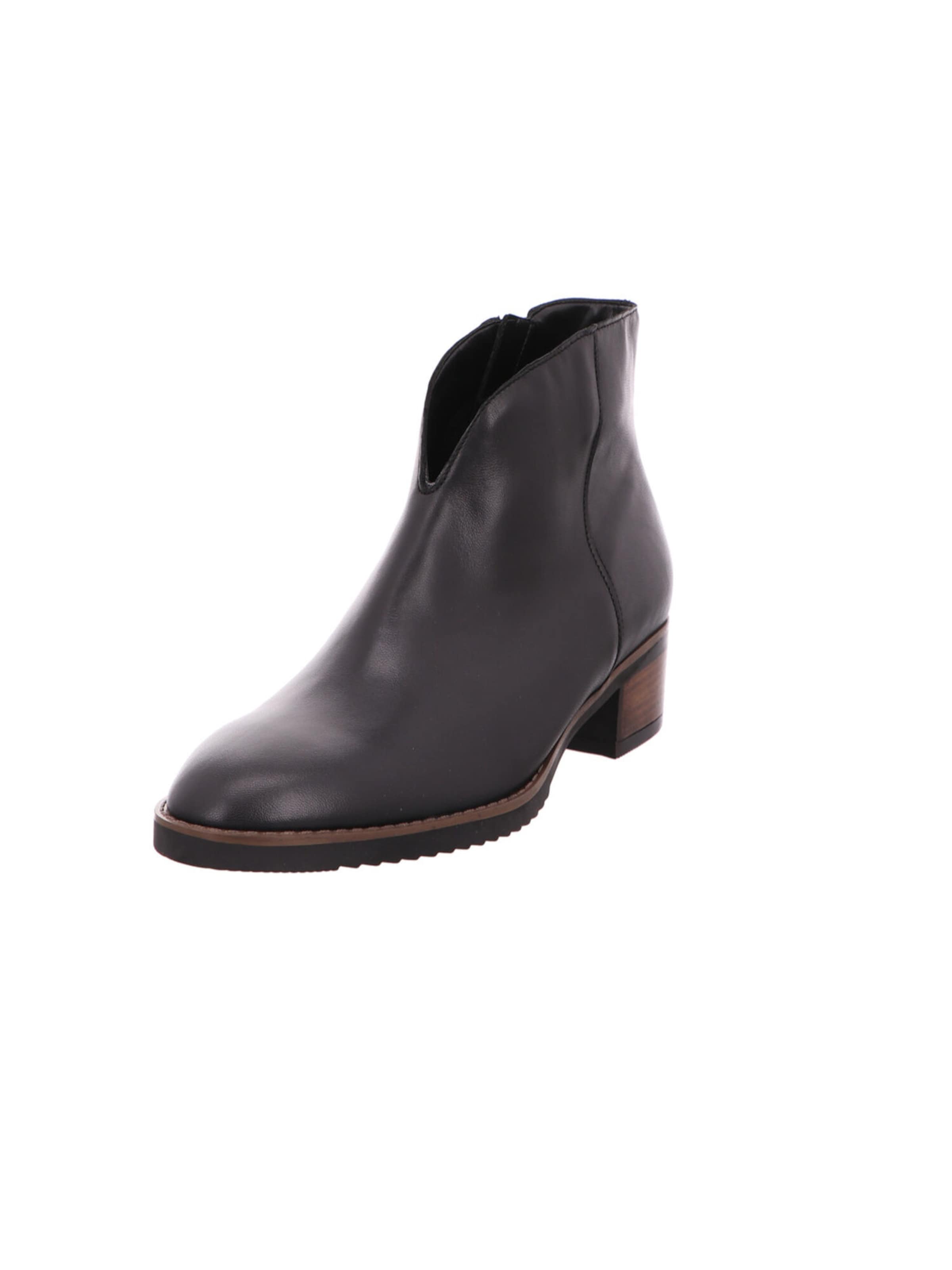 GABOR Ankle Boots in Black: front
