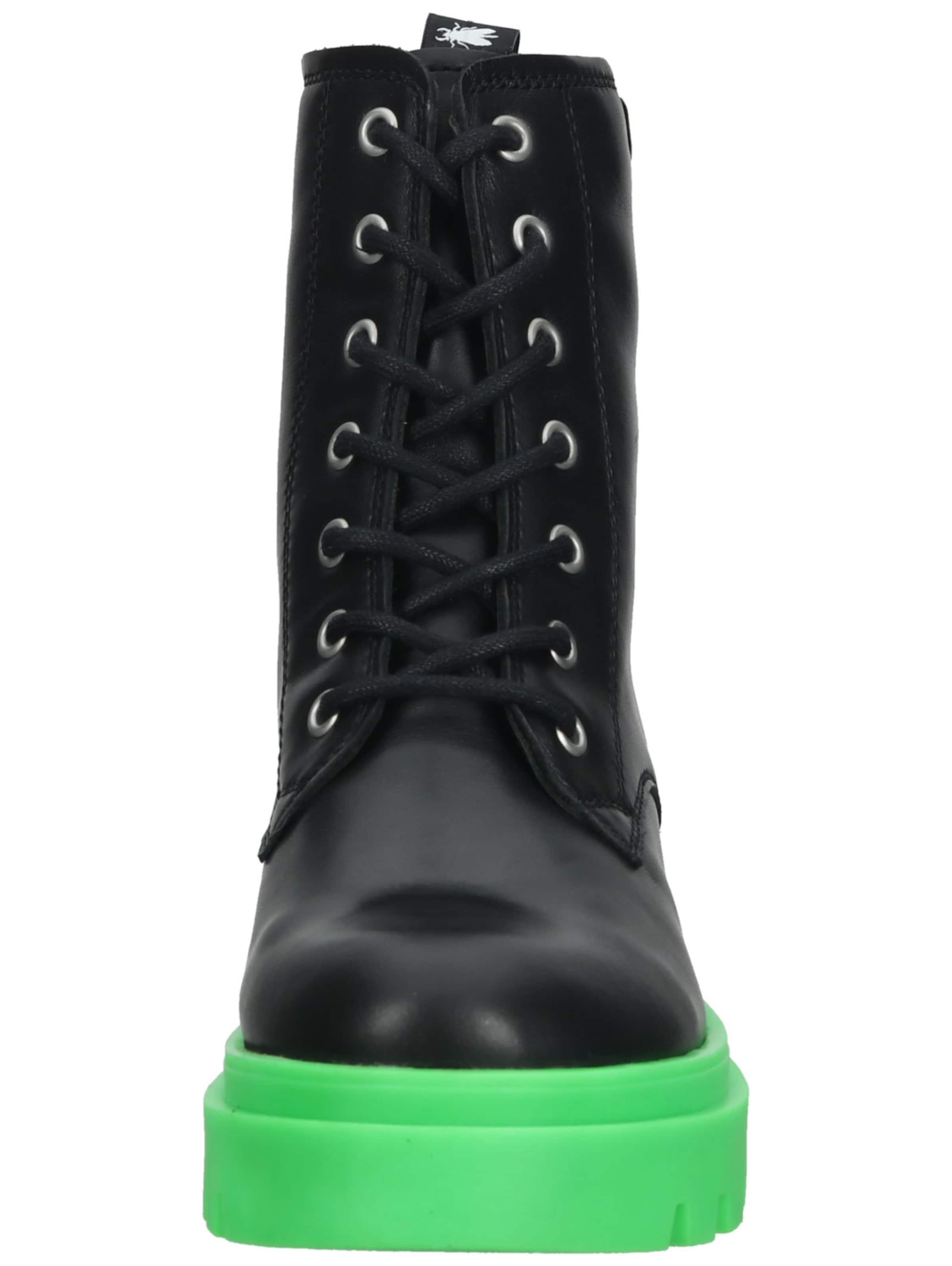 FLY LONDON Lace-up bootie in Black