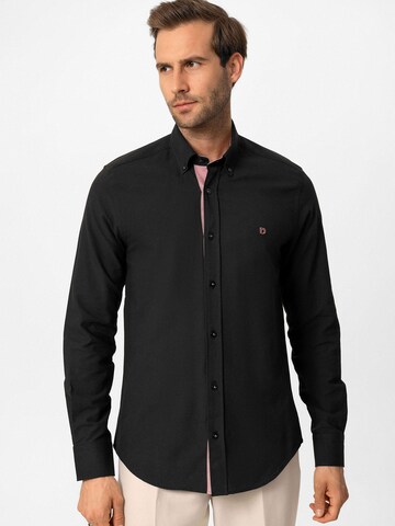 Regular fit Camicia di Dandalo in giallo