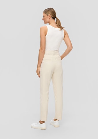 Coupe slim Pantalon s.Oliver en beige