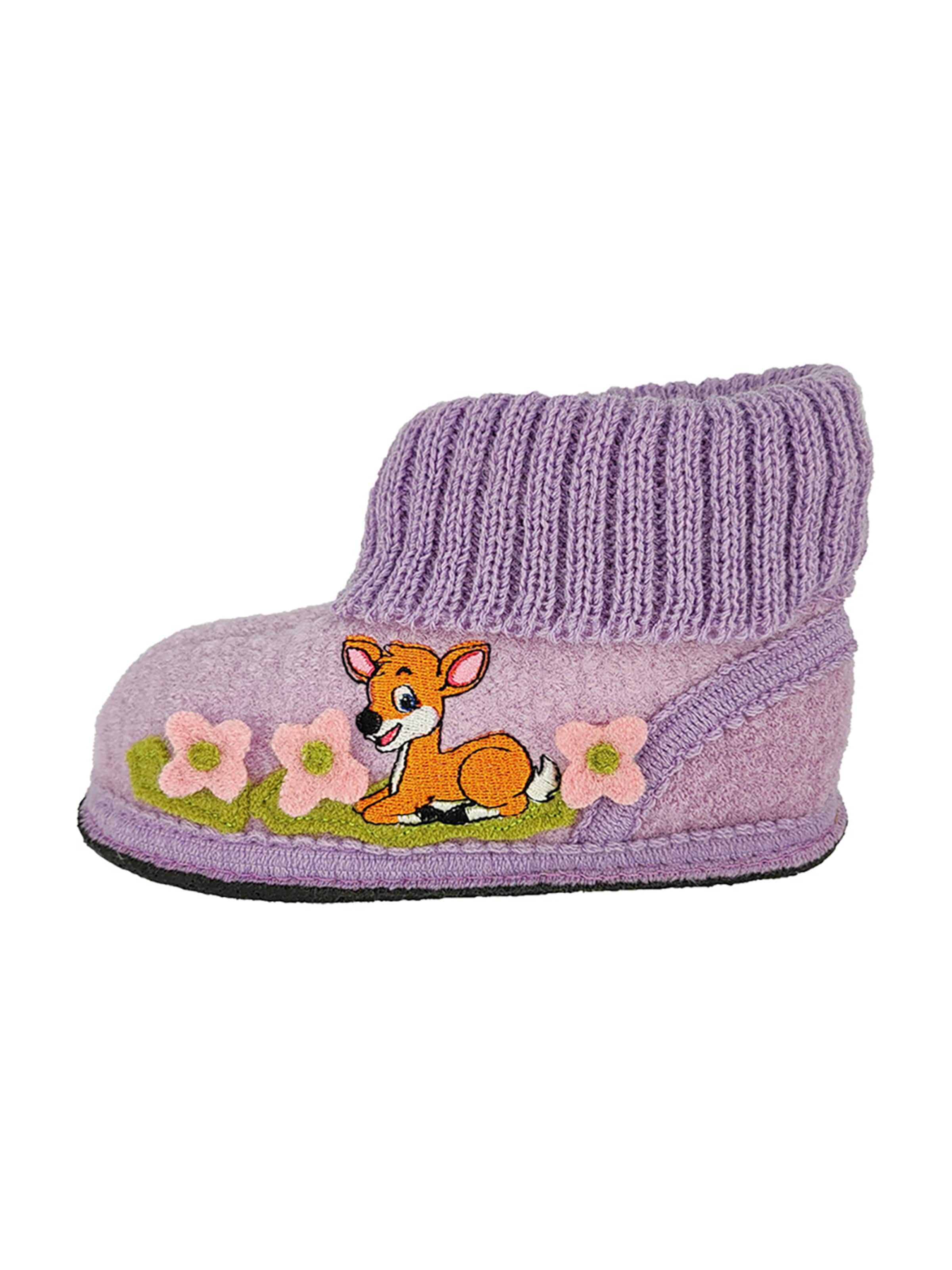 BECK Házi cipő 'Kitz' - lila: elől