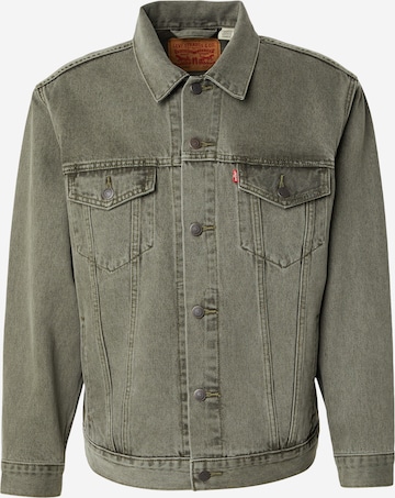 LEVI'S ® Демисезонная куртка 'NEW RELAXED FIT TRUCKER' в Зеленый: спереди