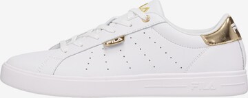 Baskets basses 'Lusso' FILA en blanc : devant