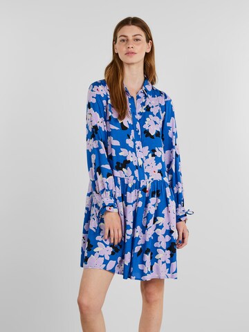 Robe-chemise 'Dala' Y.A.S en bleu : devant