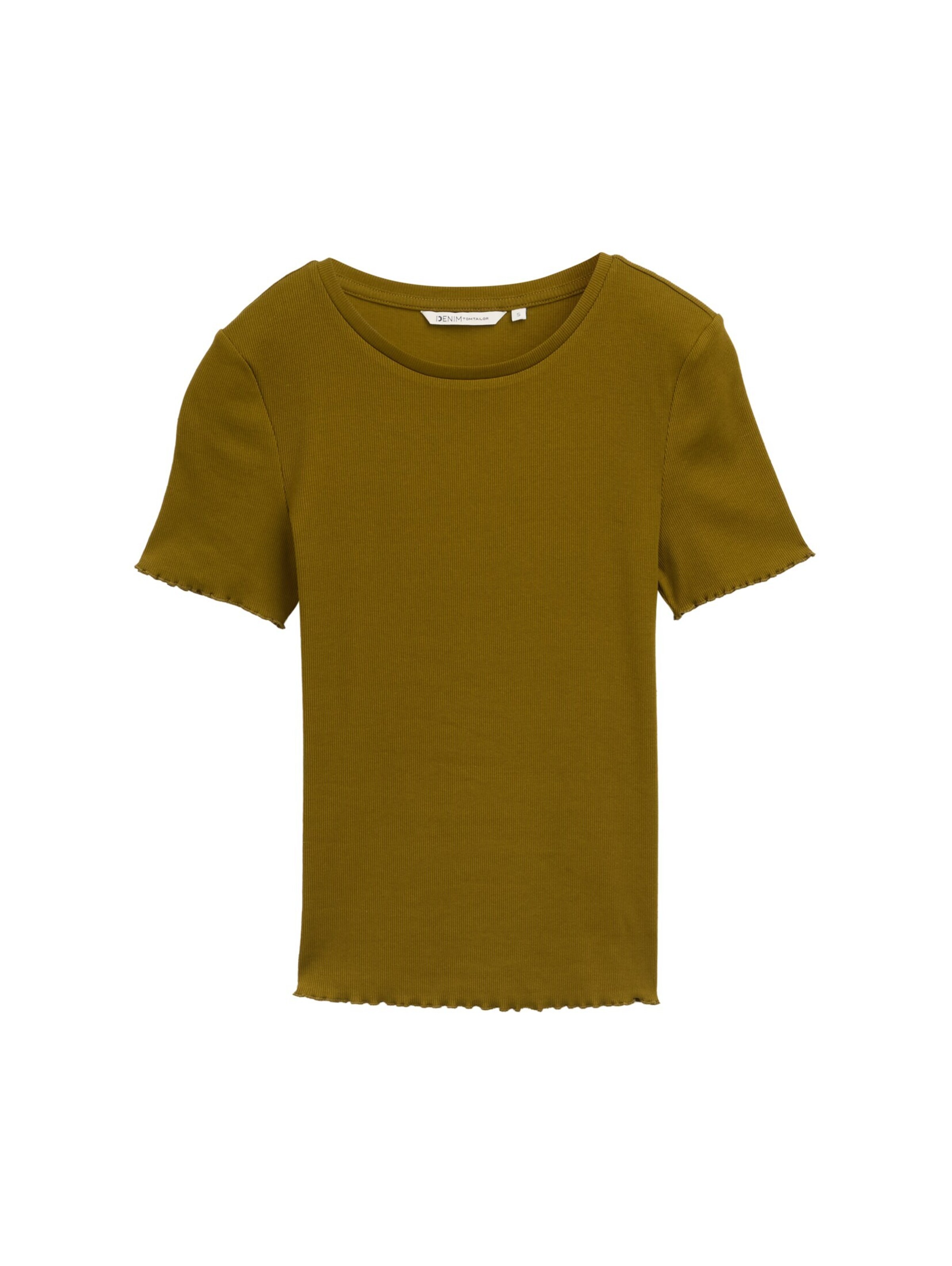 TOM TAILOR DENIM Shirt in Green: front