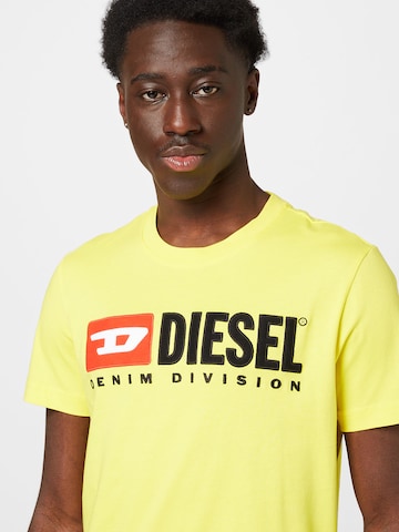 geltona DIESEL Marškinėliai 'DIEGOR'
