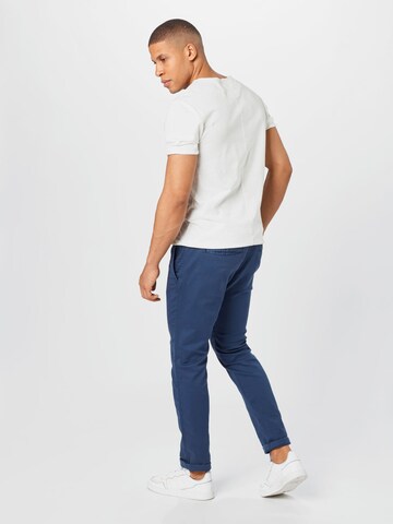 s.Oliver Slimfit Chino kalhoty – modrá
