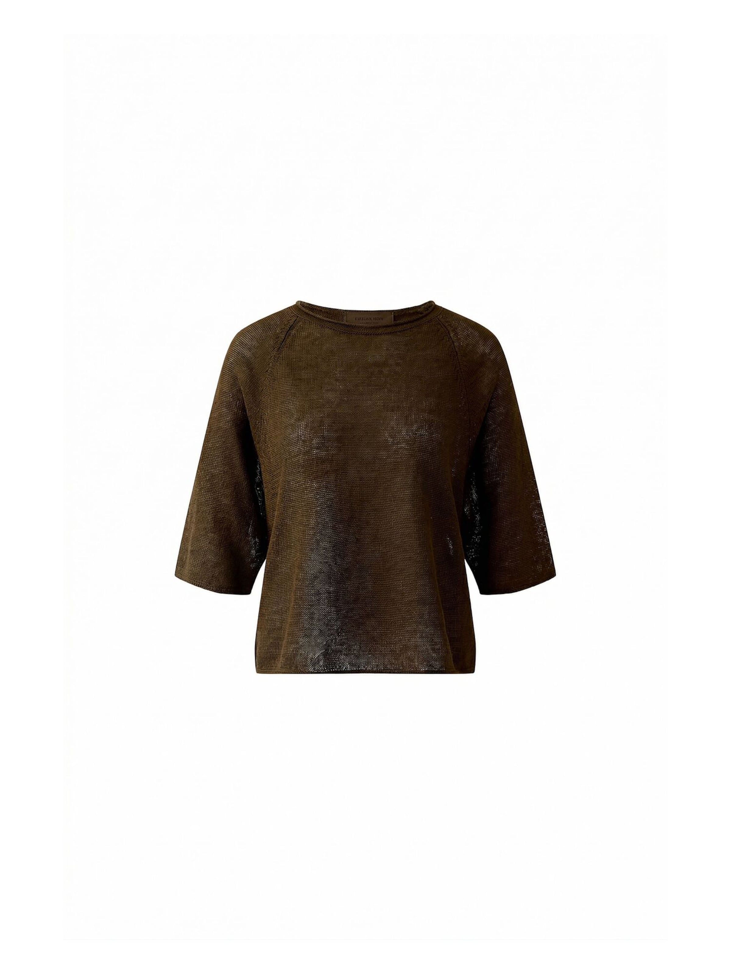 OUI Pullover in Braun: Vorderseite