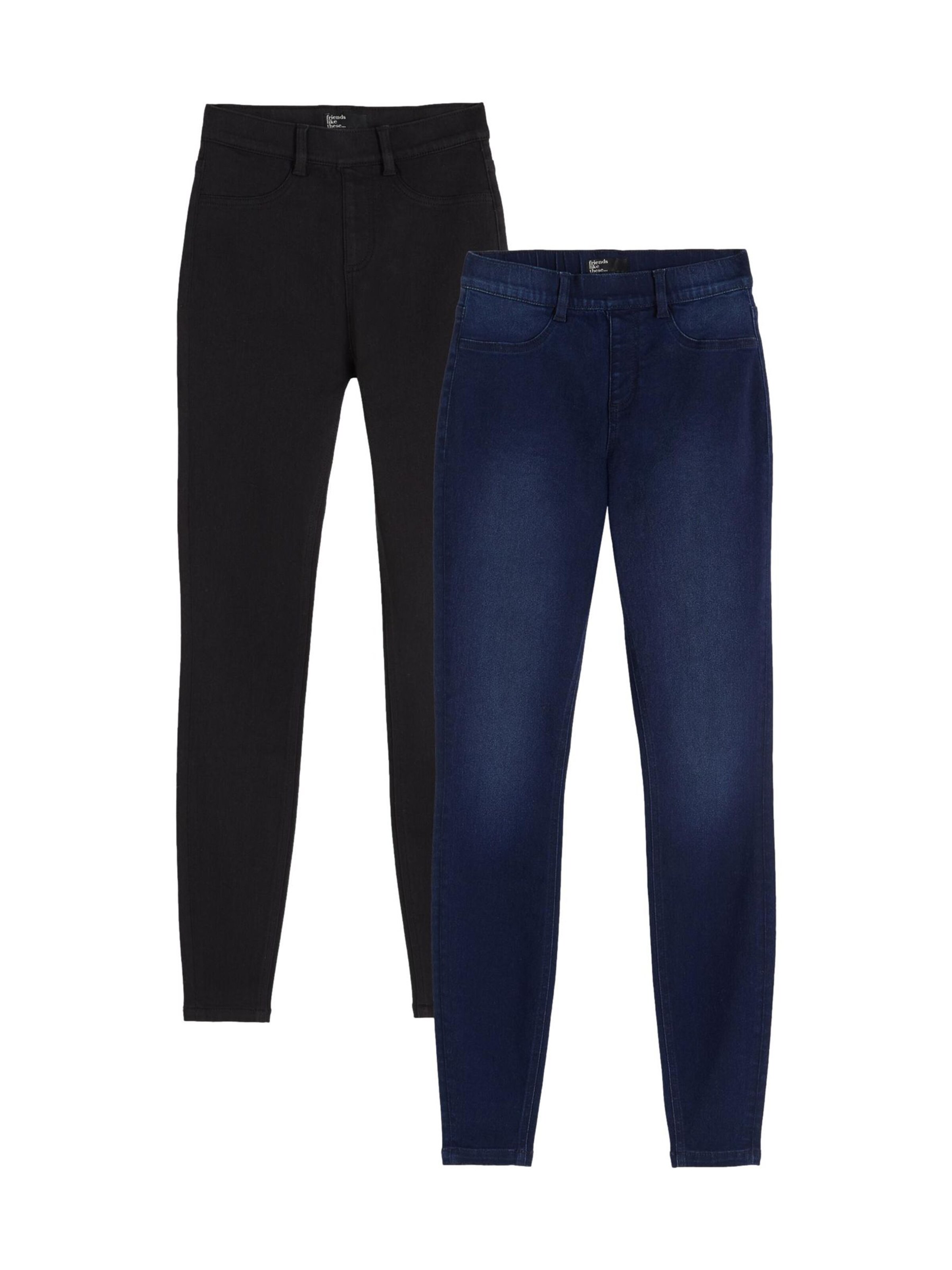 Friends Like These Skinny Jeggings - kék: elől