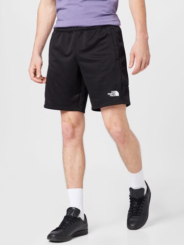 THE NORTH FACE Loose fit Workout Pants in Black: front
