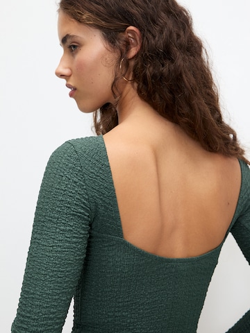 Pull&Bear Majica | zelena barva