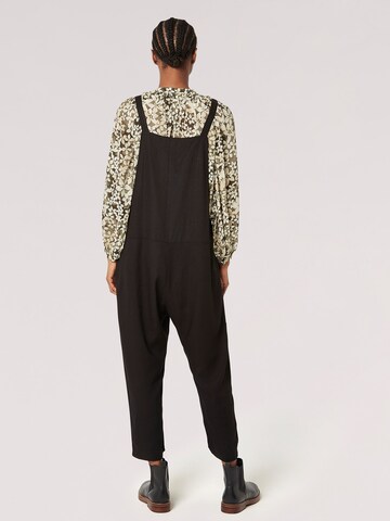 Apricot Loose fit Overalls in Black